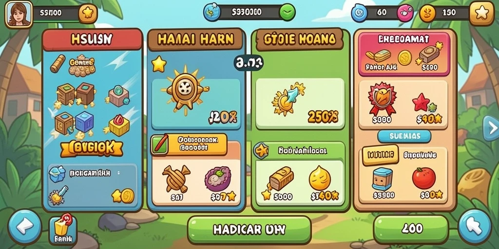 Animasi kemenangan yang memukau dan menghibur.