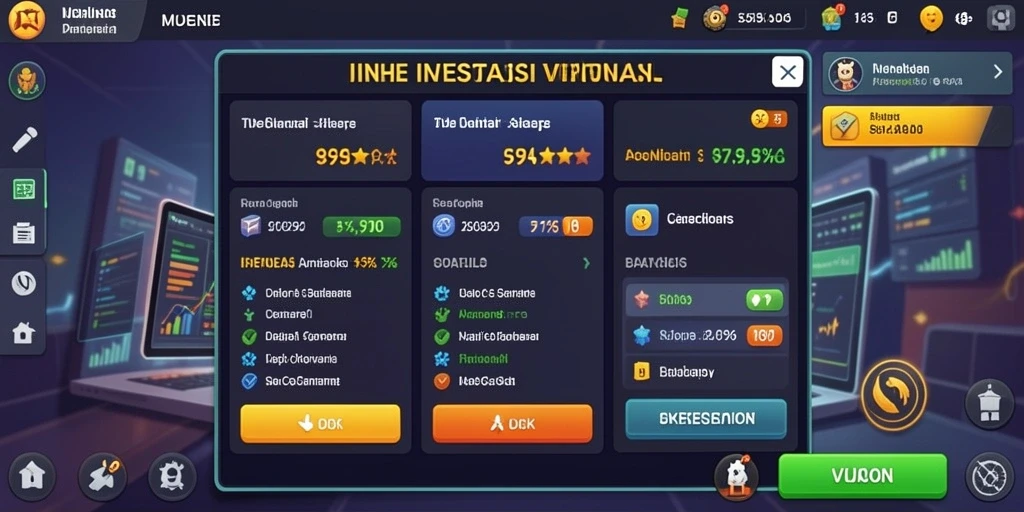 Banyak pilihan permainan yang tersedia untuk semua pemain.